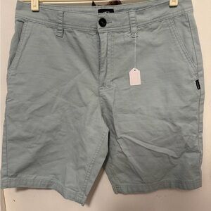 O'Neill Men's Light Blue Flat Front Shorts